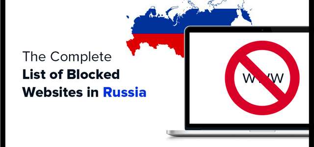 Lijst van geblokkeerde websites in Rusland